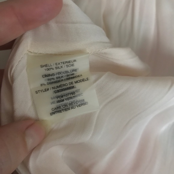 Alice + Olivia watercolor print silk blouse XS - Picture 6 of 7